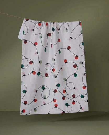 Holiday Light Tea Towel