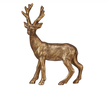 Gold Resin Deer
