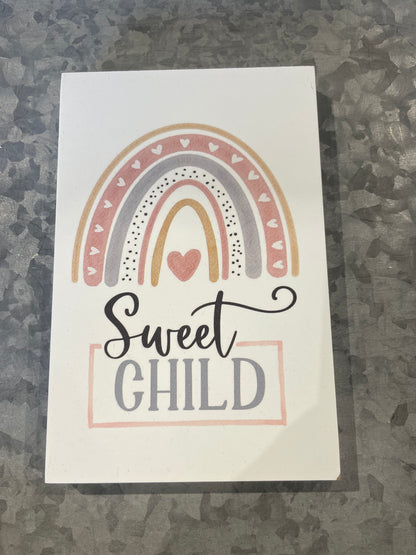Sweet Child Keepsake Card