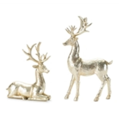 Gold Resin Deer-2 Assorted