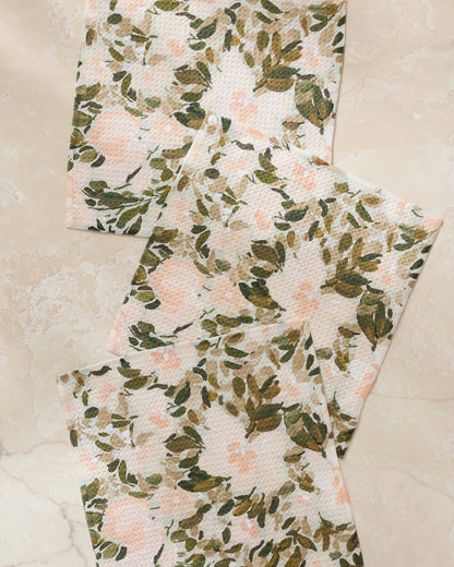 Painted Blossoms Dishcloth Set