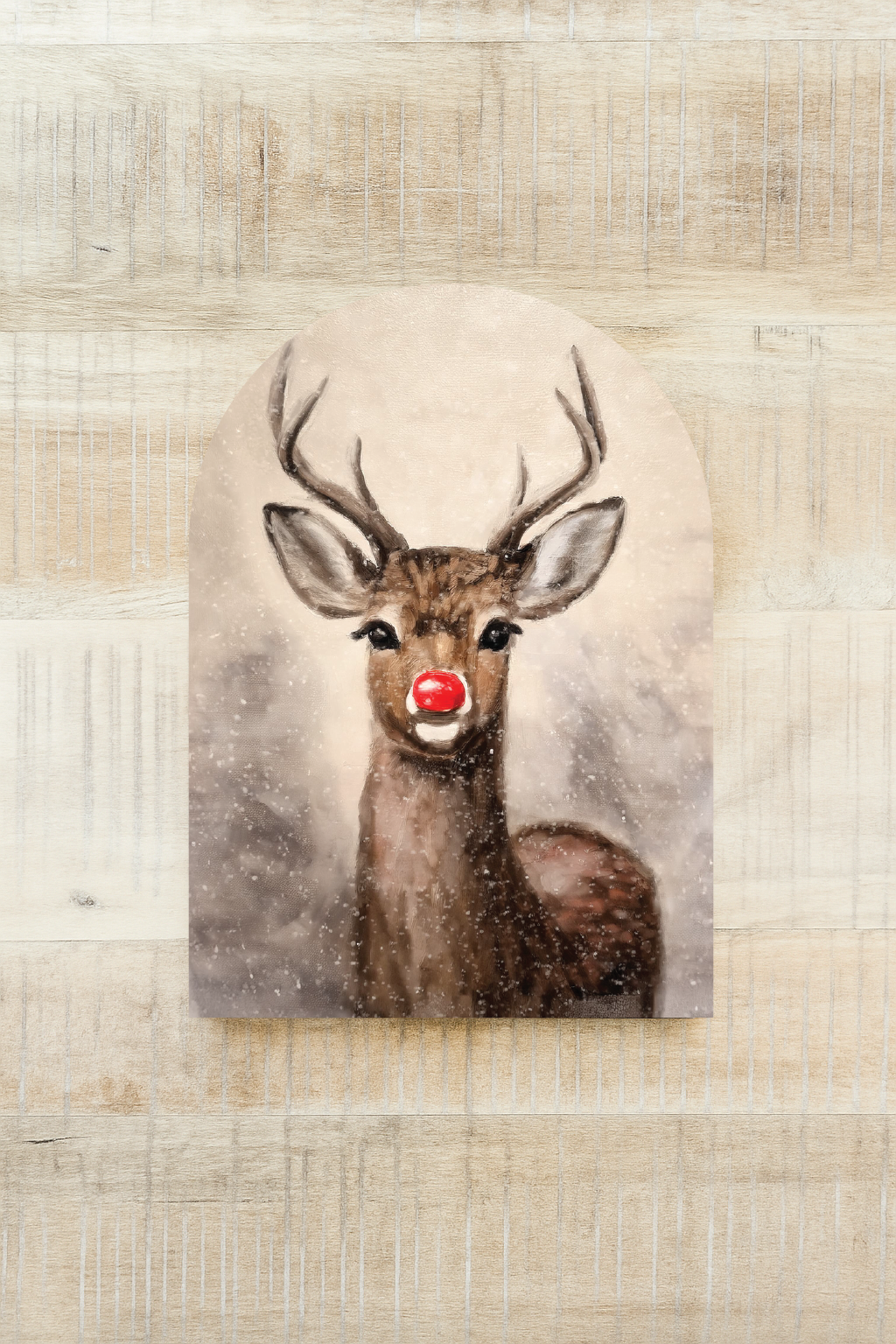 Rudolph Vintage Print, Arch | Holiday 2026