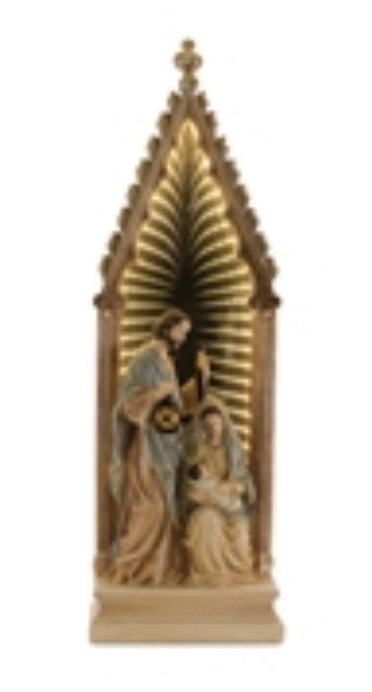 23” Holy Family w/Ekkolight