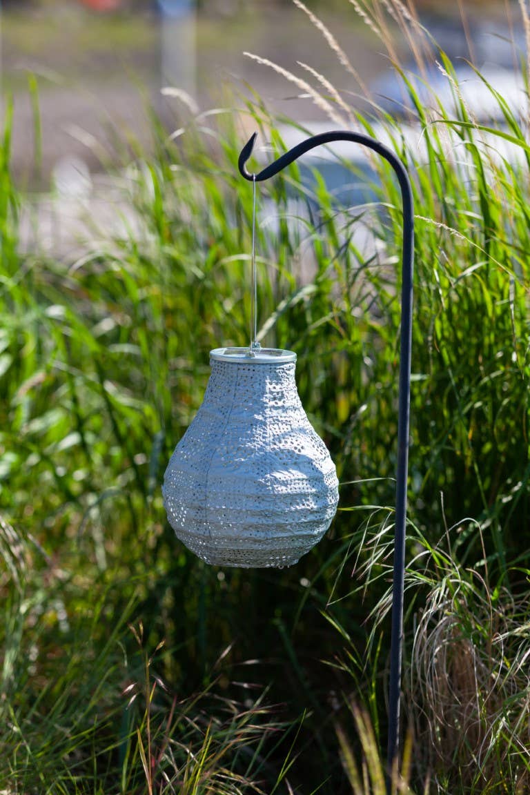 Stella Bulb 8" Solar Lantern - Sage