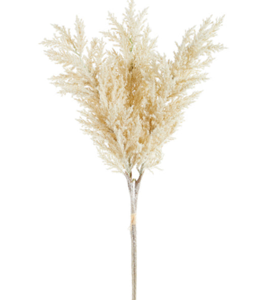 34” Iced Pampas Grass Bundle