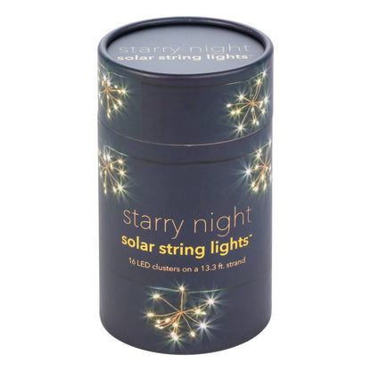 *NEW* Starry Night Solar String Lights - Black