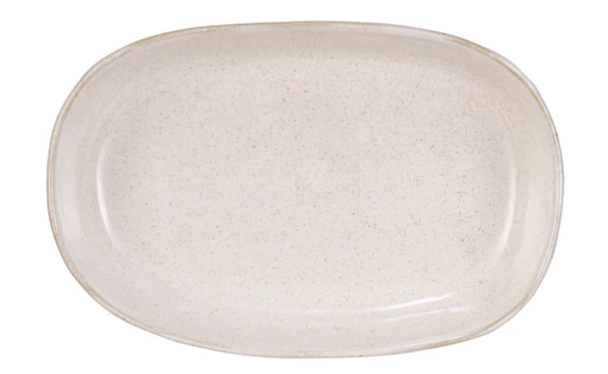 Stoneware Footed Platter