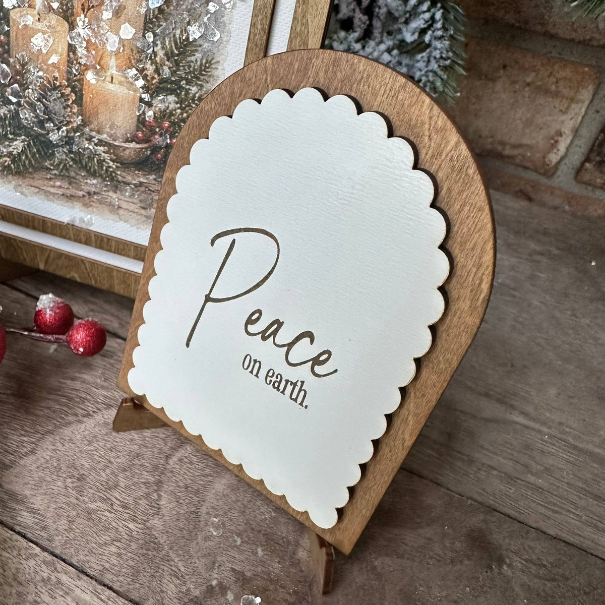 Peace on Earth Christmas Candlelight | Coordinating Set