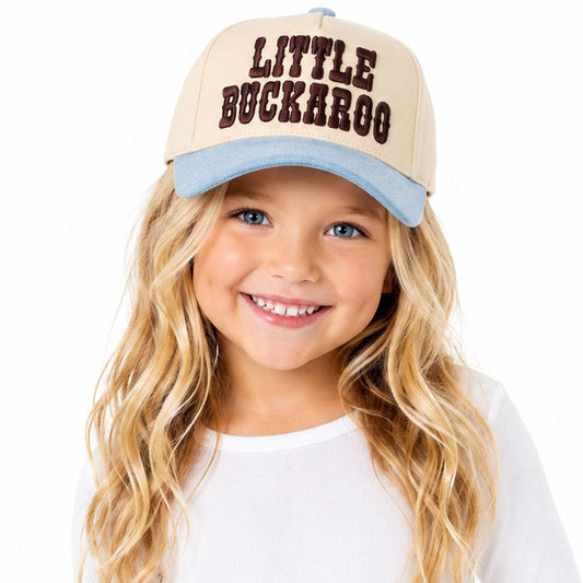 C.C LITTLE BUCKAROO Embroidered KIDS Snapback Cap