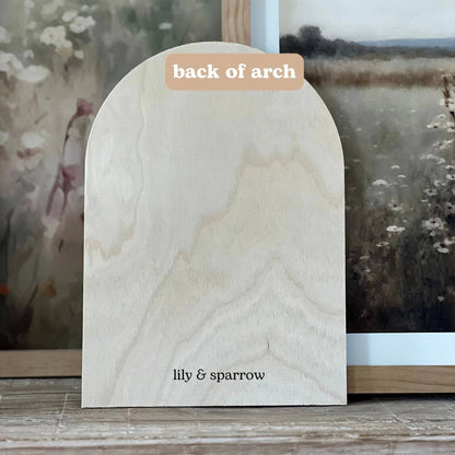 The Best Things In Life, Arch