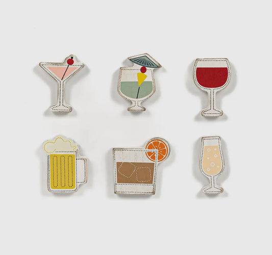 Drinks Letter-Board Shapes Set/6