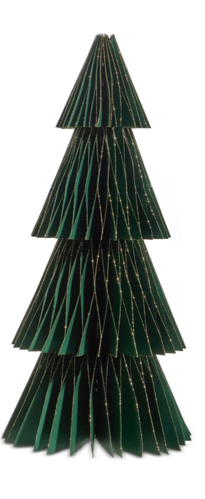 20” Green Paper Tree