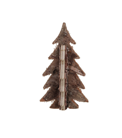 Interlocking Birch Bark Tree