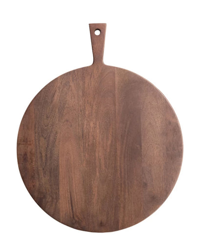 Mango Wood Cutting Board w/Handle