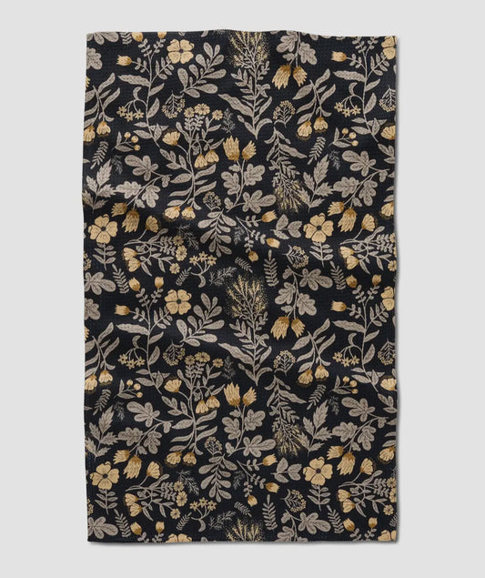 Woodland Wildflowers Tea Towel