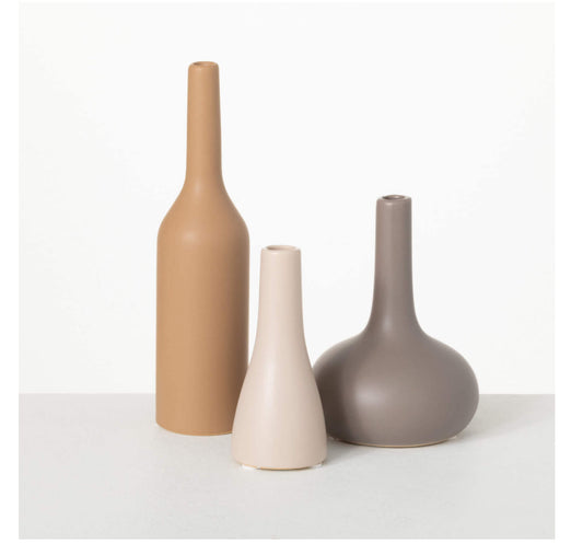 Brown bottle-assorted colors & sizes brown/gray