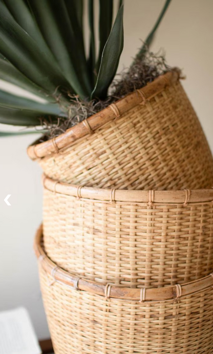 SPLIT CANE BASKETS