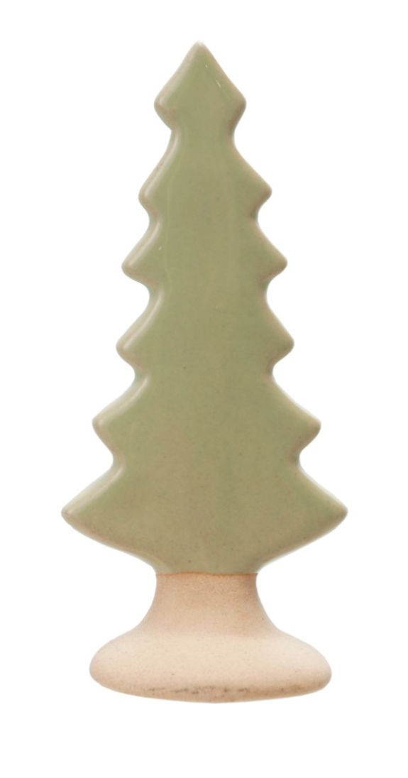 Stoneware Tree w/Unglazed Base