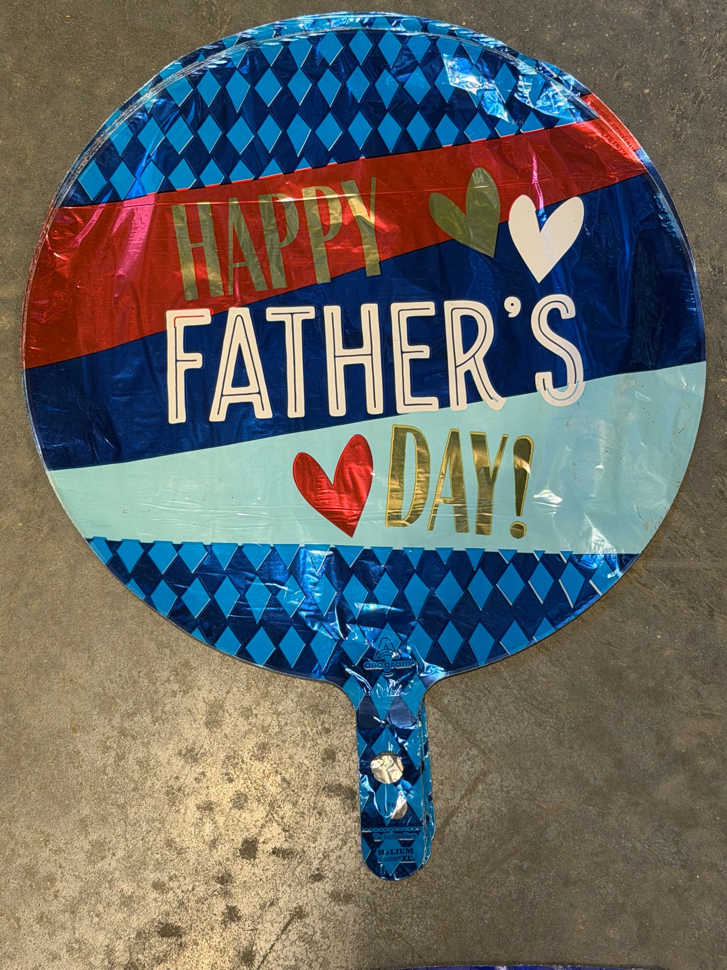 18” Happy Father’s Day Mylar Balloon