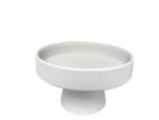 White Pedestal Tray