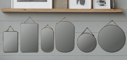 Velvet Edge Rectangle Mirror-Sm
