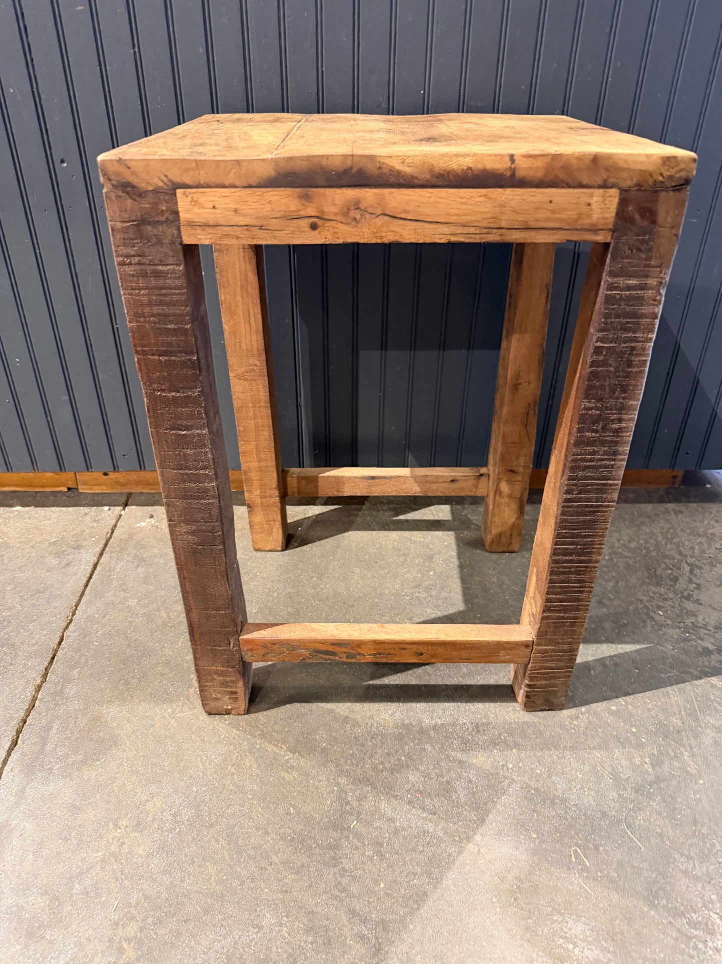 20” Reclaimed Wood Table
