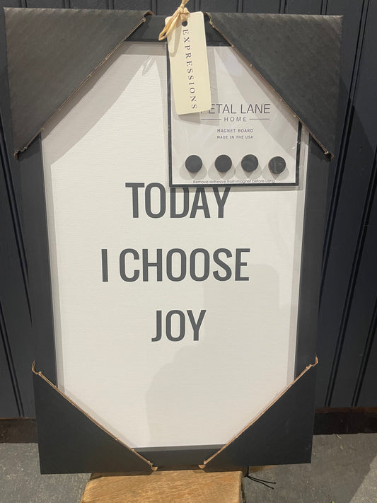 “Today I Choose Joy” Magnetic Board Print