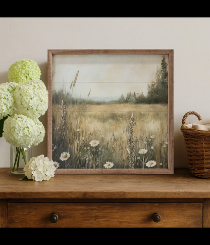 8”x8” Daisy Meadow By Petals Print