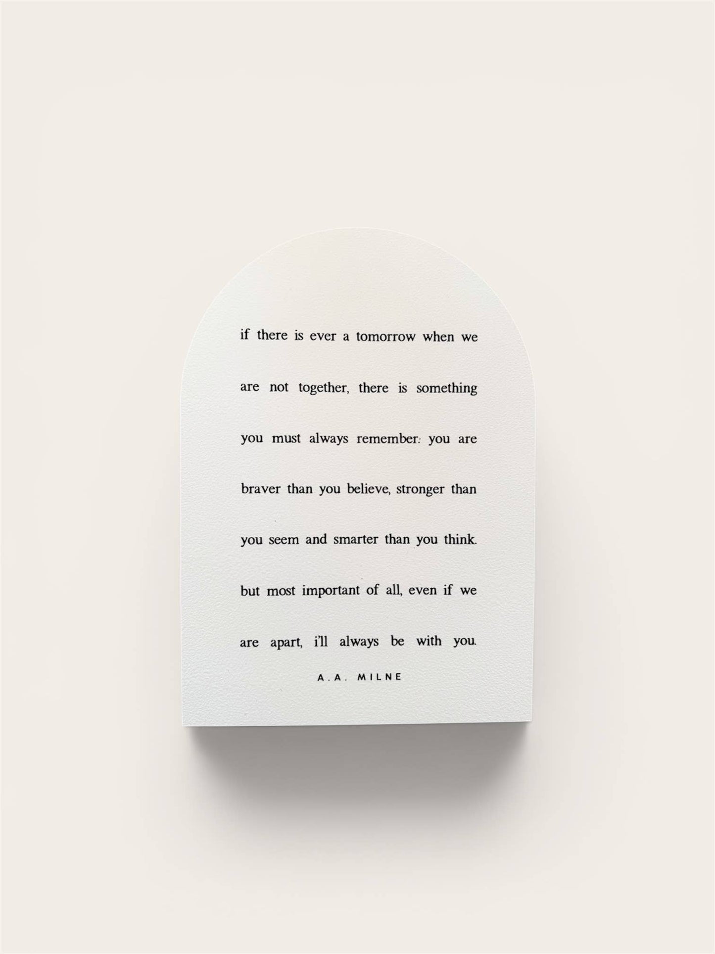 If There Is Ever a Tomorrow Wood, Arch | Nursery Decor