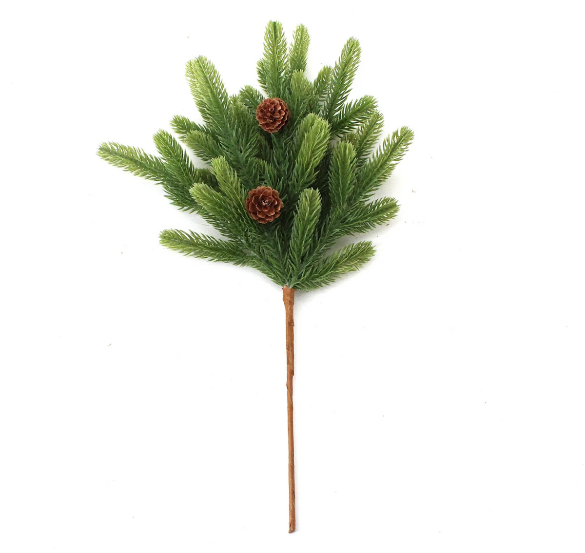 17” Real Touch Pine w/Pinecone Spray