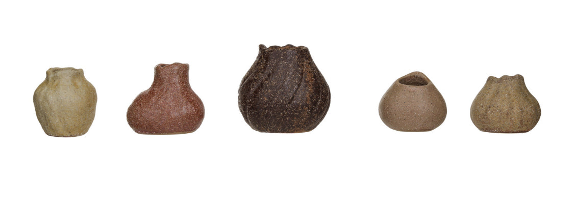 Stoneware Organic Shaped Vase
