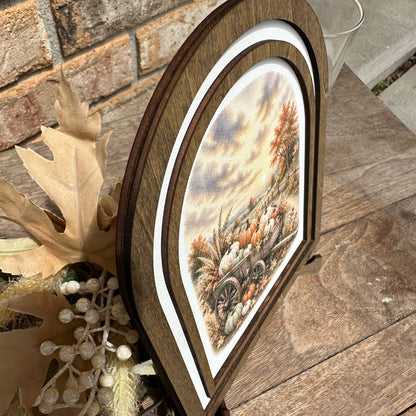 Harvest Wagon | Canvas Artwork