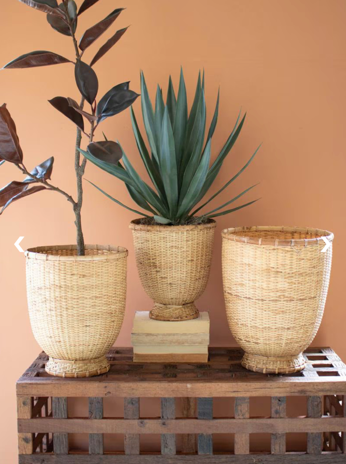 SPLIT CANE BASKETS