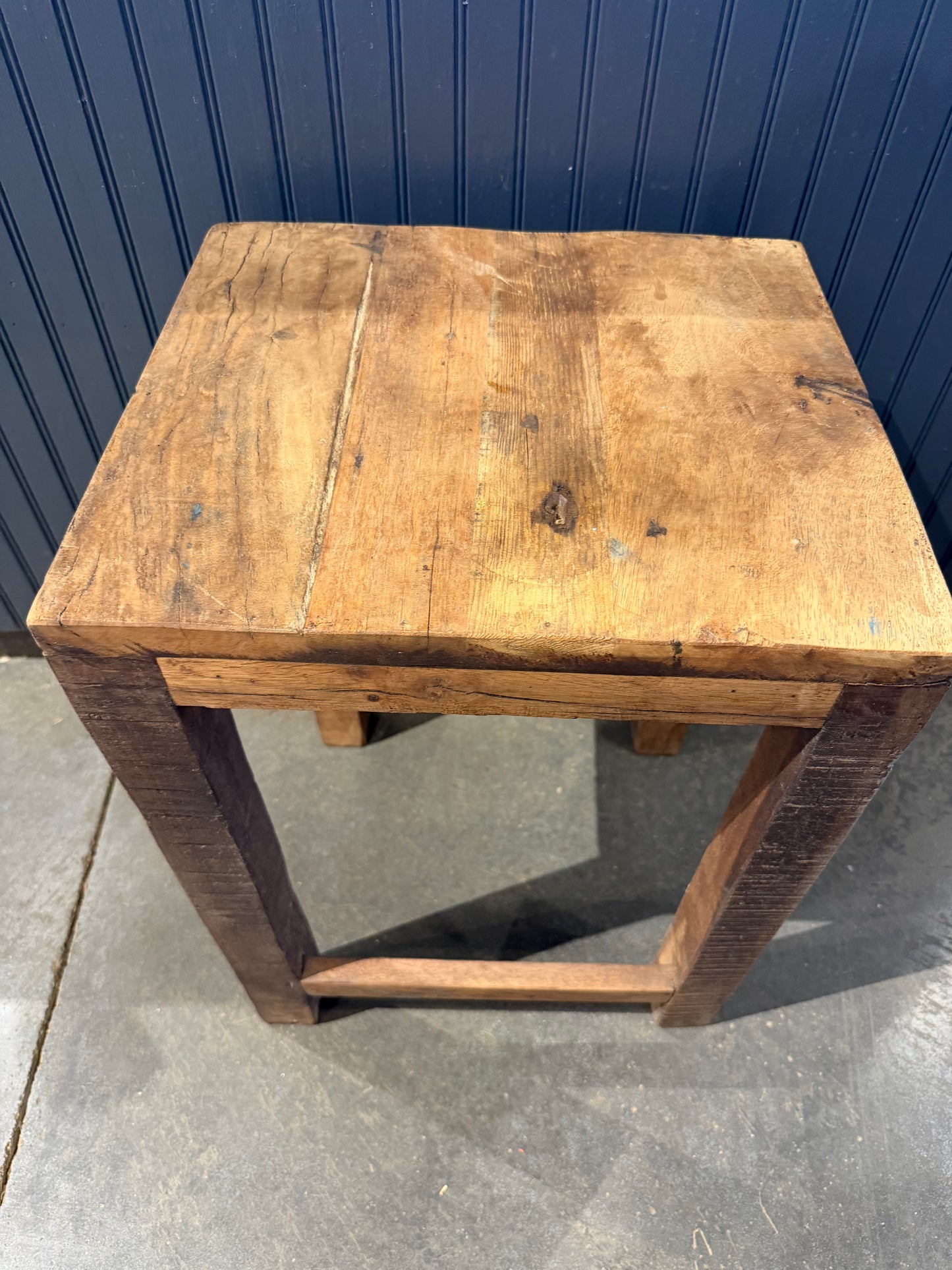 20” Reclaimed Wood Table