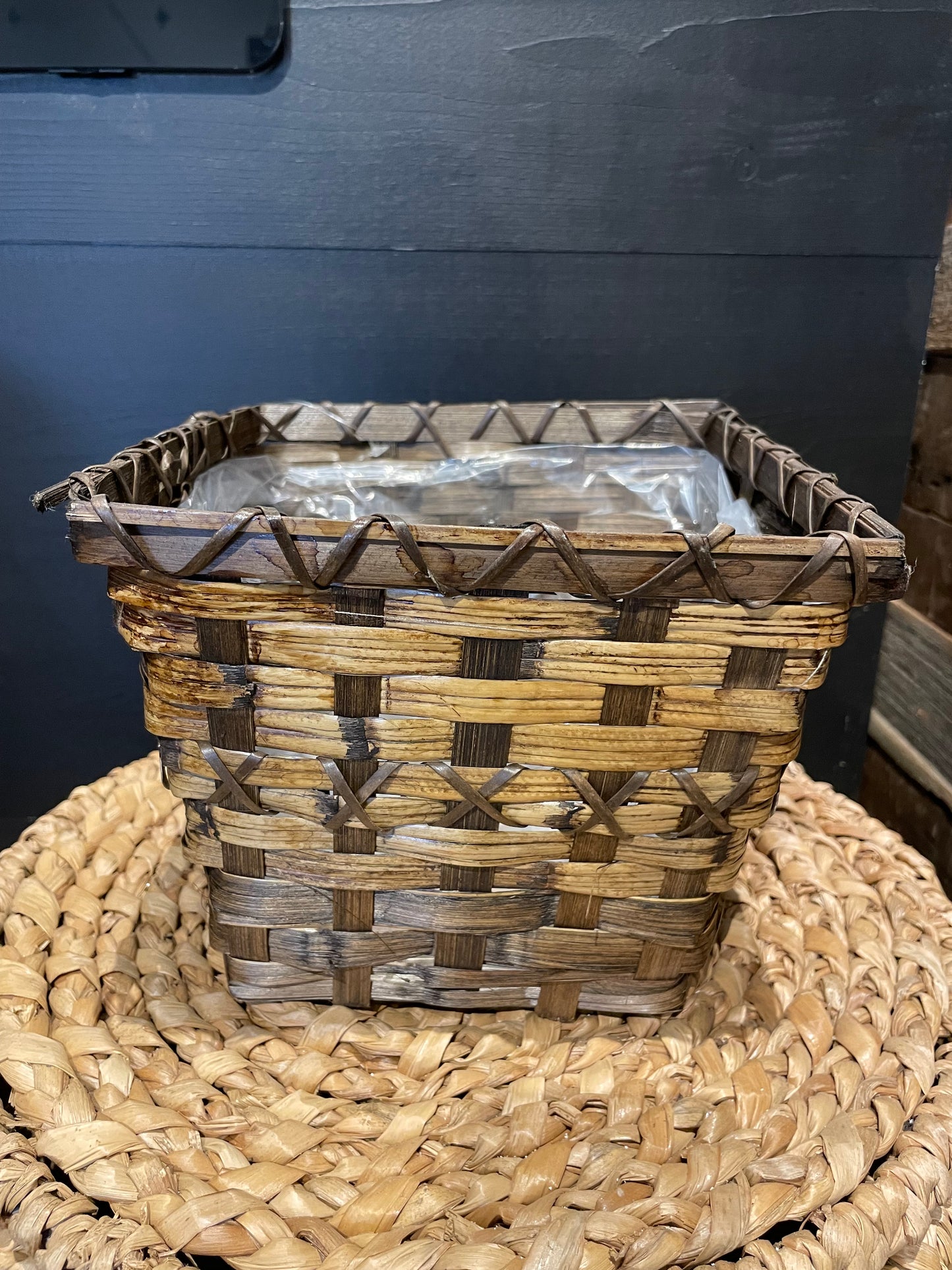 Square Brown Basket