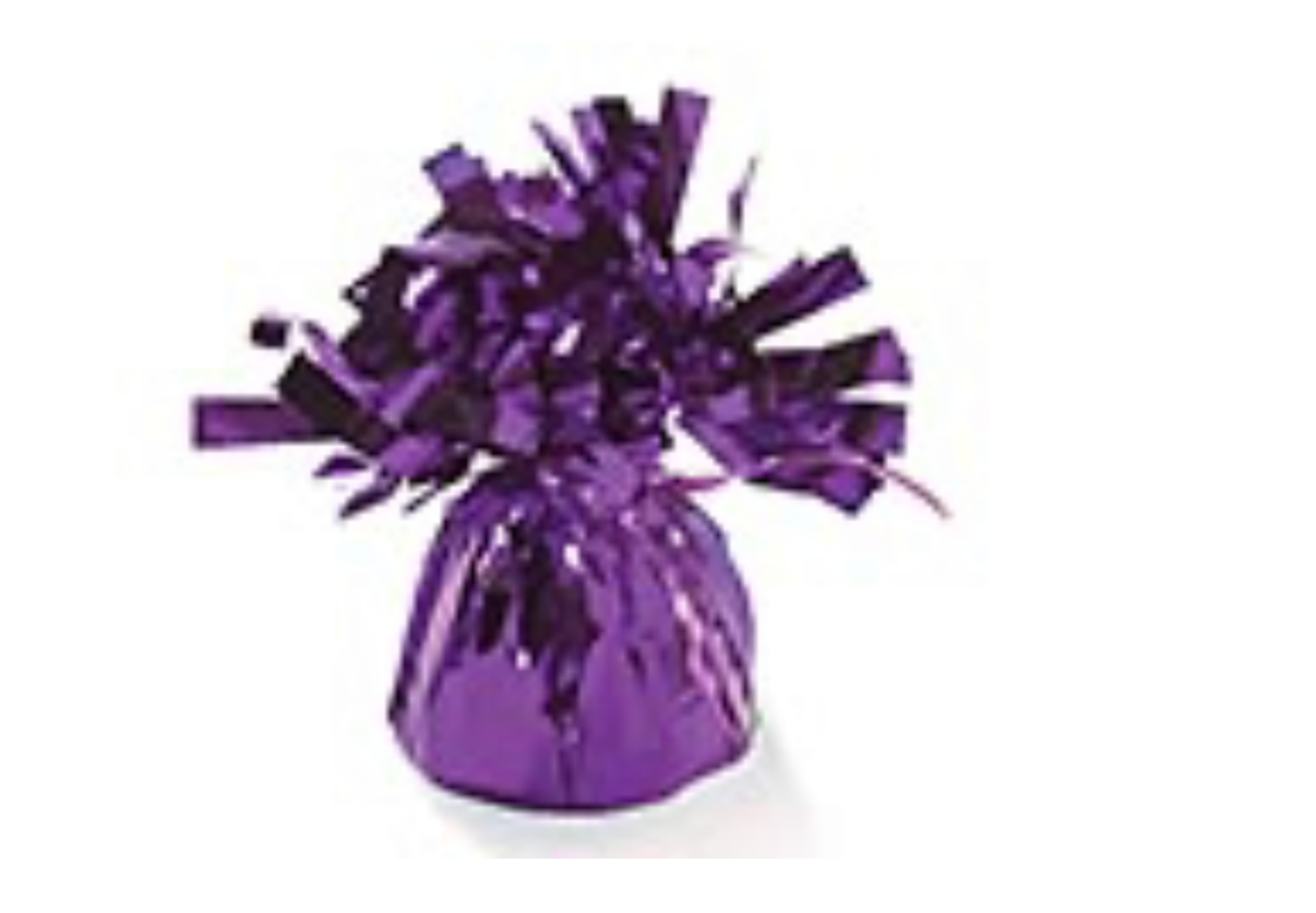 Foil balloon weights