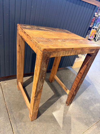 25” Reclaimed Wood Table