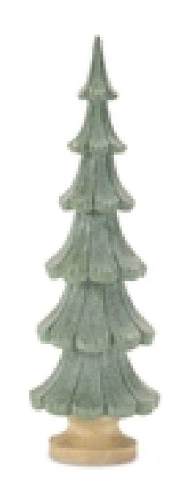 Resin Green Trees