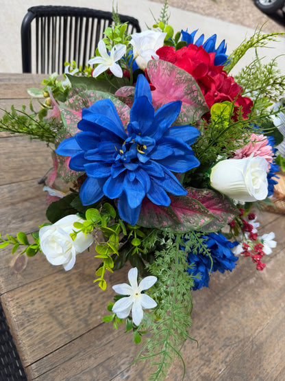 Headstone Custom Arrangement