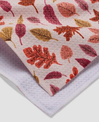 Fall Leaves Tea Towel