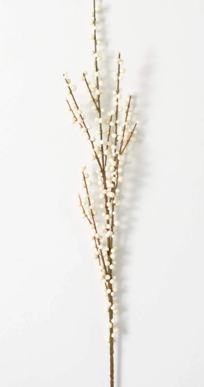 Cream Ilex Berry Spray