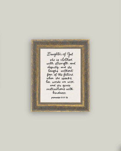 Proverbs 31:25-26