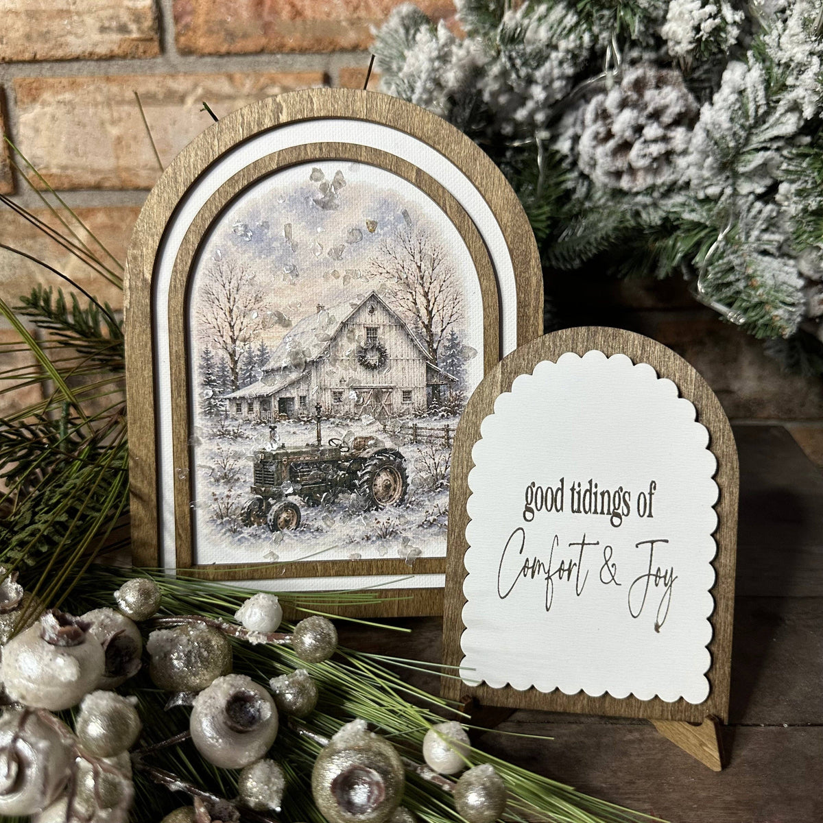 Good Tidings Winter Farm & Tractor | Coordinating Set