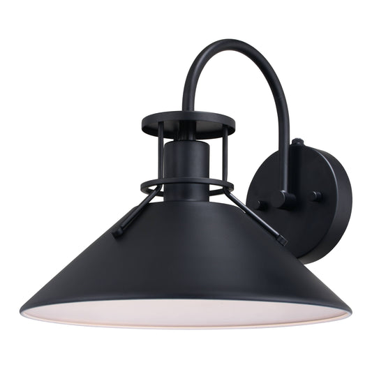 Black & White Outdoor Wall Light, Dusk to Dawn, Dark Sky