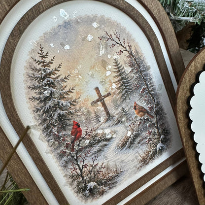 Cardinals Near the Cross | Coordinating Set