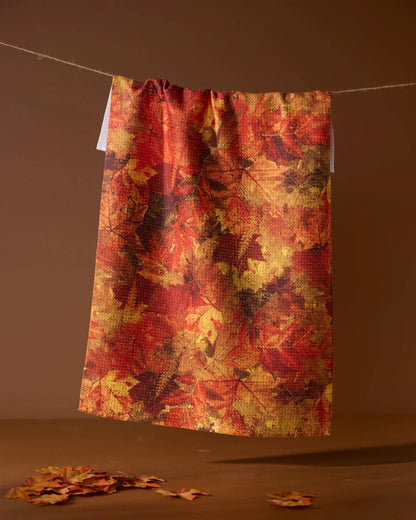 Falling Foliage Tea Towel
