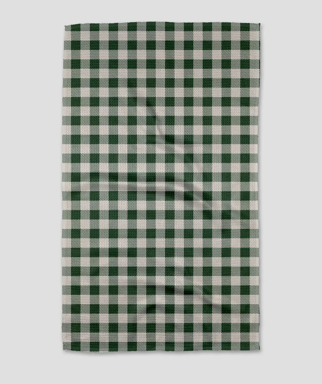 Christmas Gingham Tea Towel