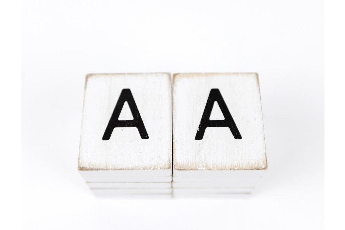 Letter Board White Letter (A)