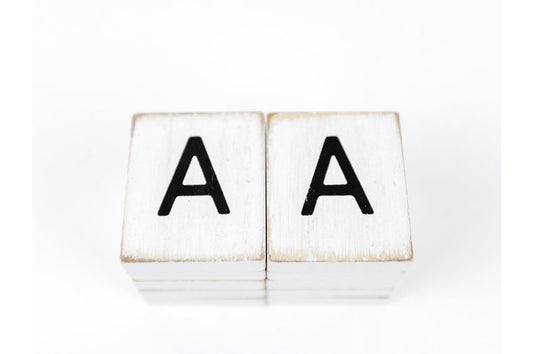 Letter Board White Letter (A)