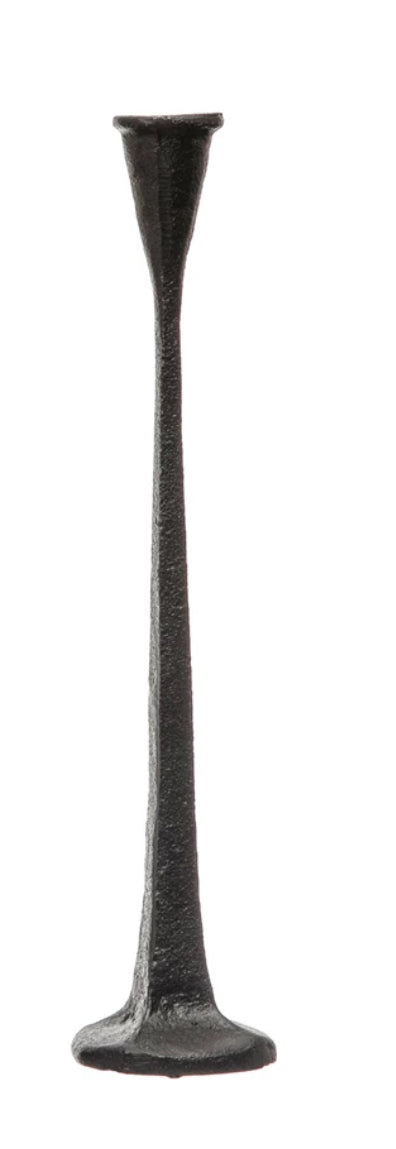 14.25” Cast Iron Taper Holder